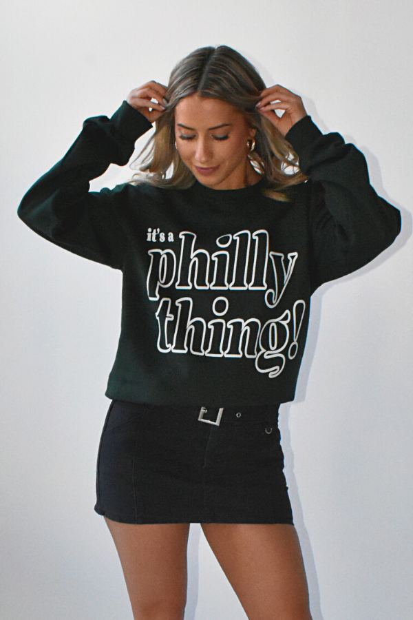 StyleYourDASH It's A Philly Thing Crew- Philadelphia Sweatshirt - Philly Sports Crewneck- Philly Baseball